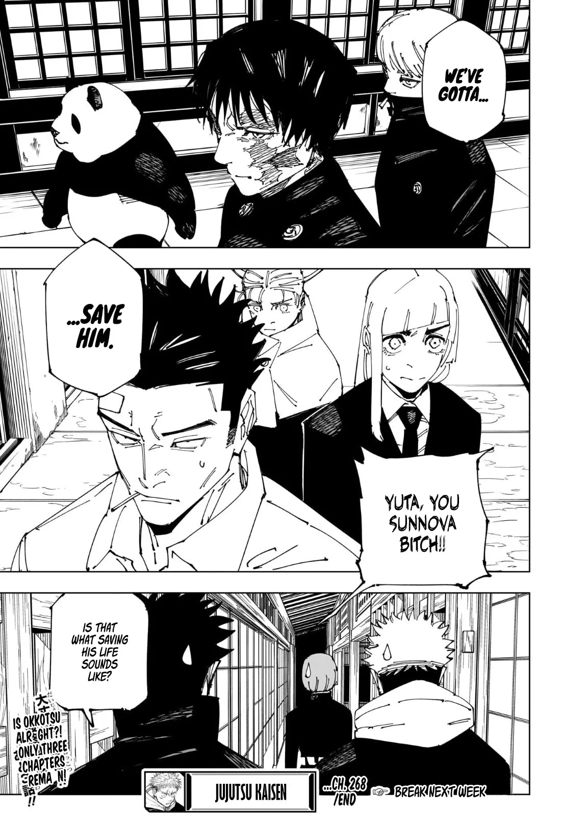 Jujutsu Kaisen, chapter 268, image 19