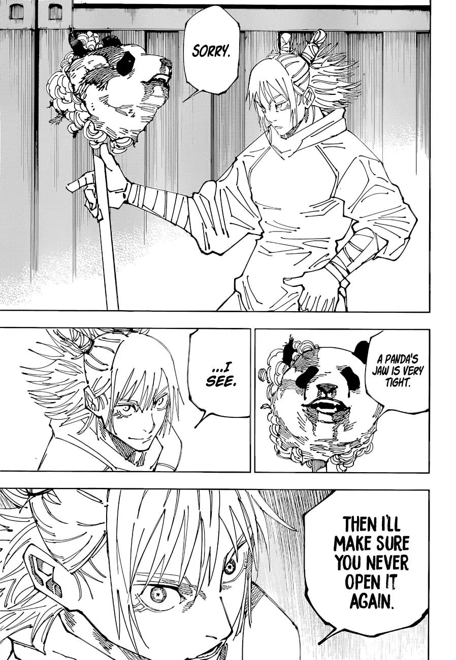 Jujutsu Kaisen, chapter 185, image 17