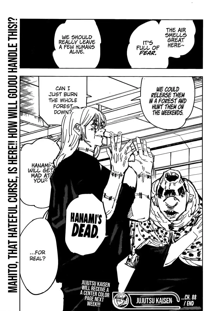 Jujutsu Kaisen, chapter 88, image 19