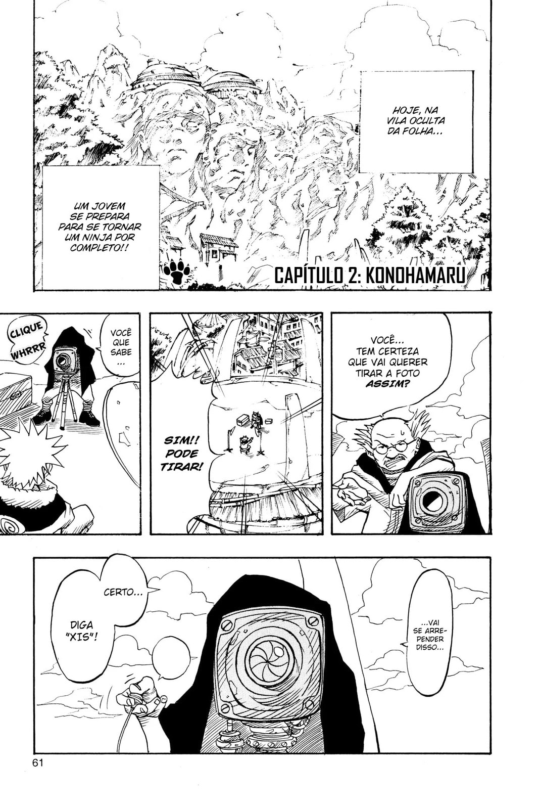 Naruto, chapter 2, image 2