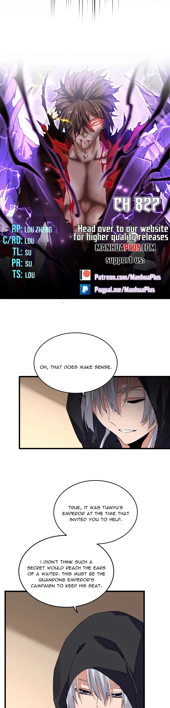 Magic Emperor, chapter 827, image 2