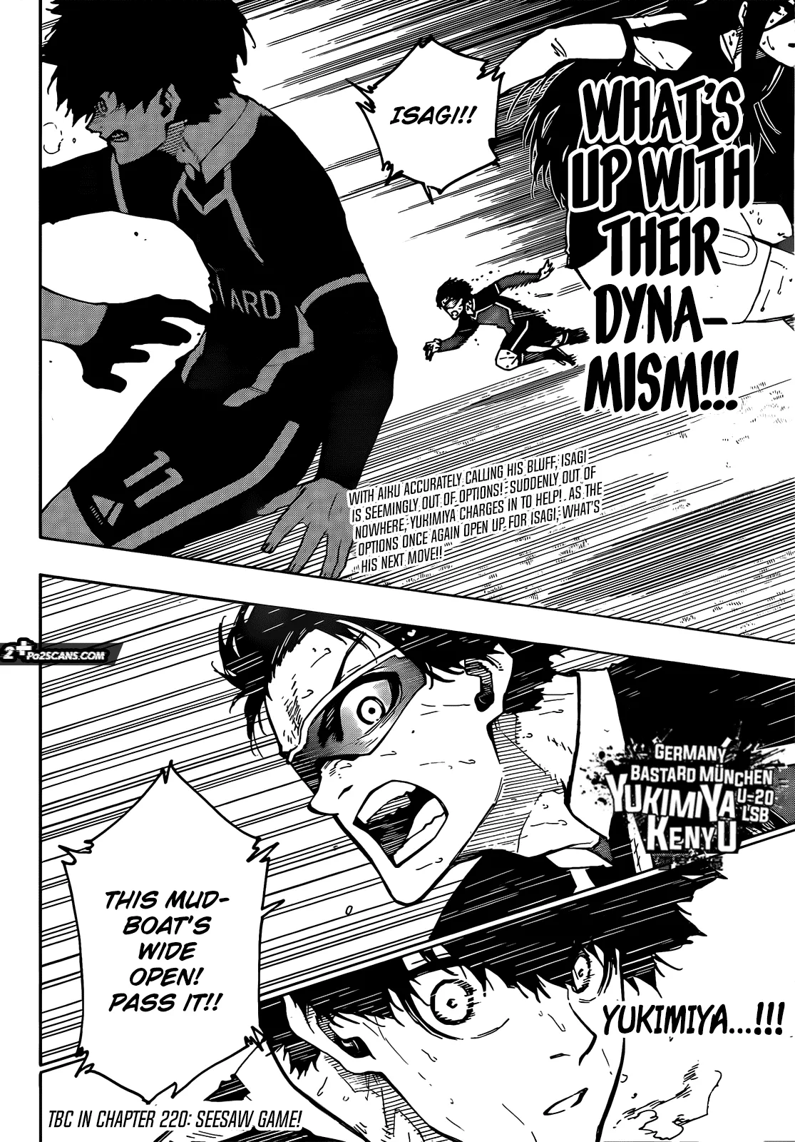 Blue Lock, chapter 219, image 20