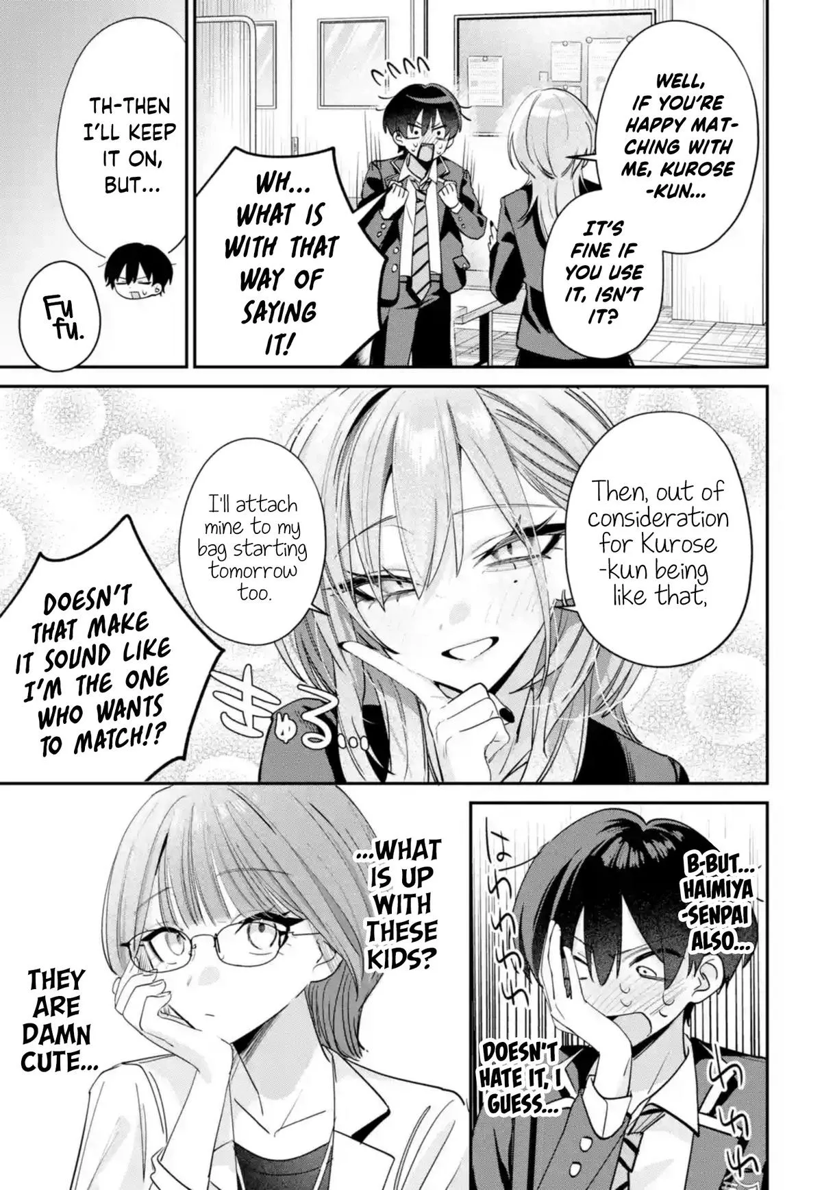 Haimiya-senpai wa Kowakute Kawaii, chapter 14, image 8