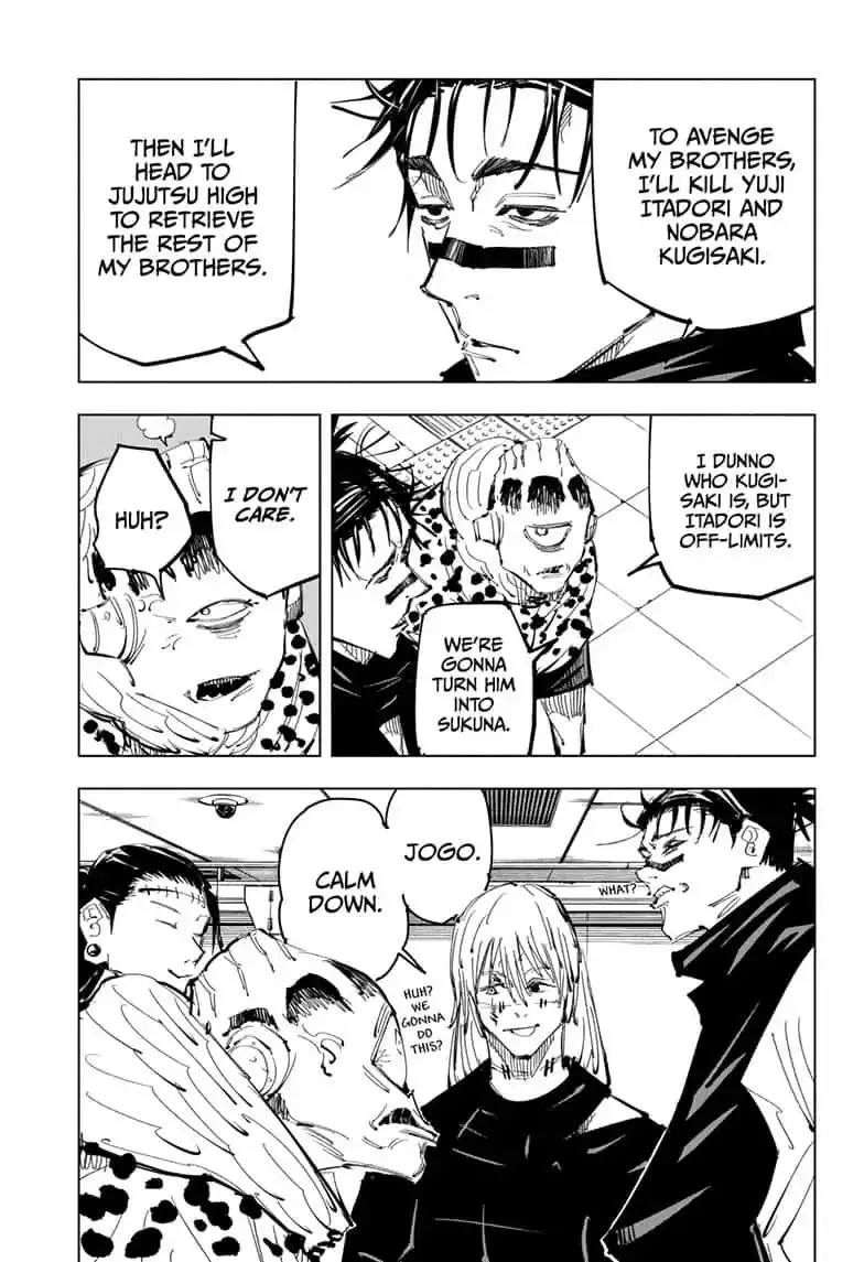 Jujutsu Kaisen, chapter 92, image 17