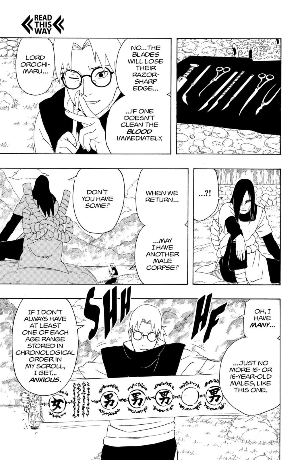 Naruto, chapter 300, image 3