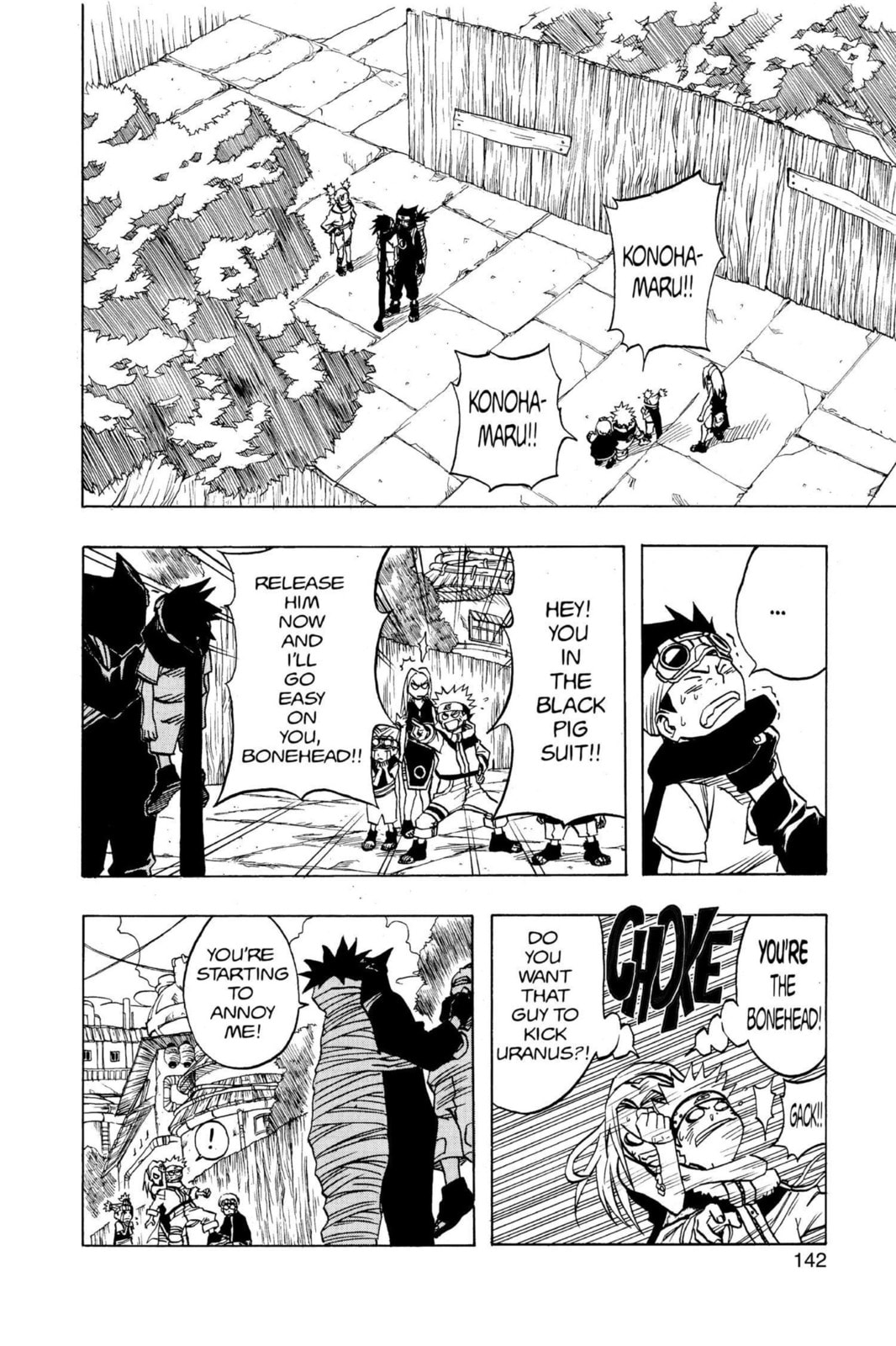 Naruto, chapter 35, page 2