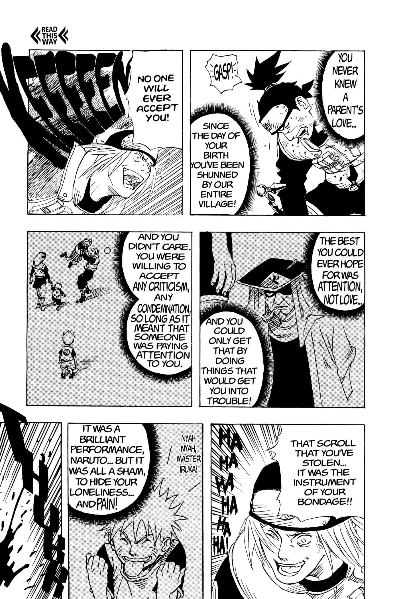 Naruto, chapter 1, page 33