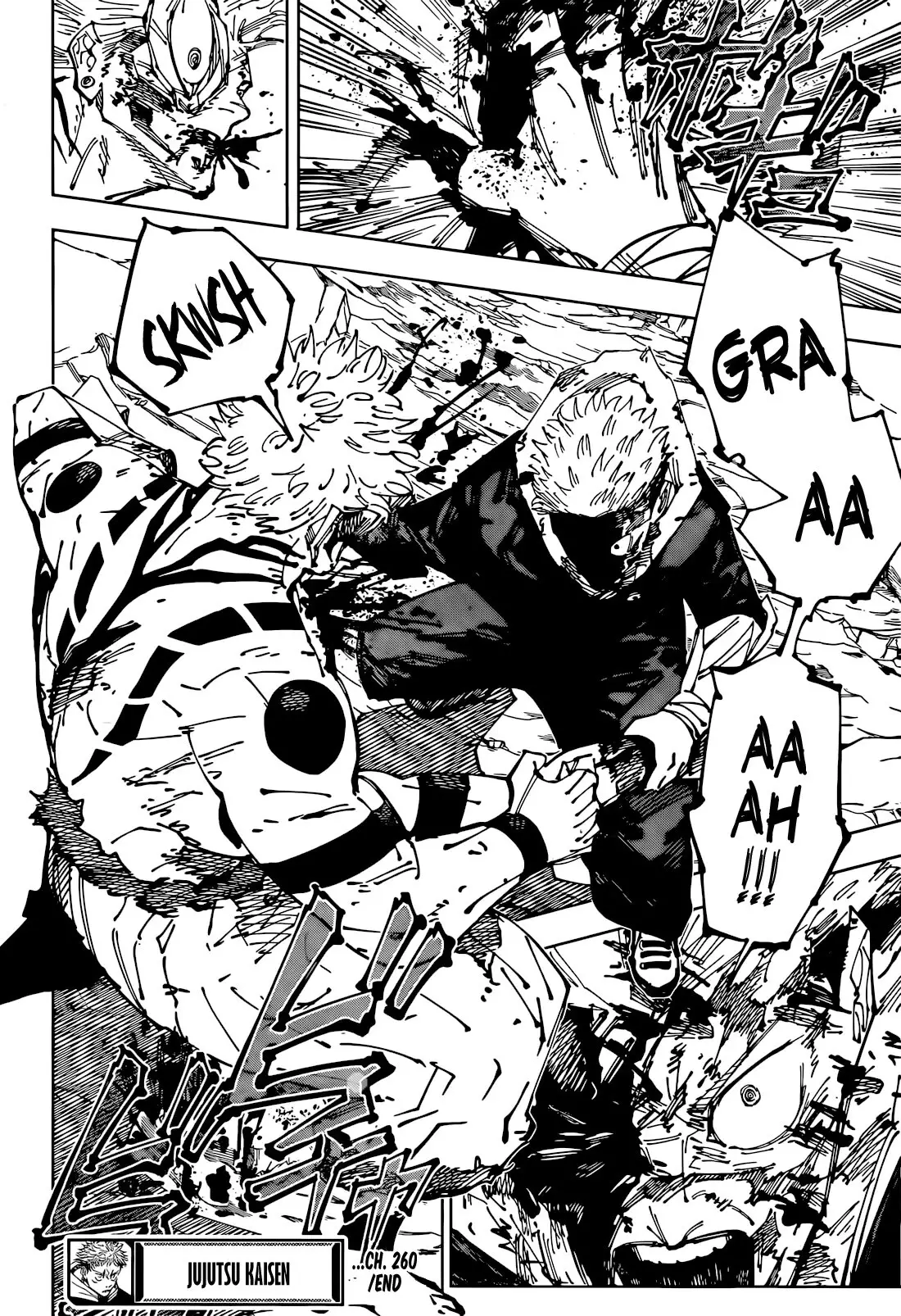Jujutsu Kaisen, chapter 260, image 17