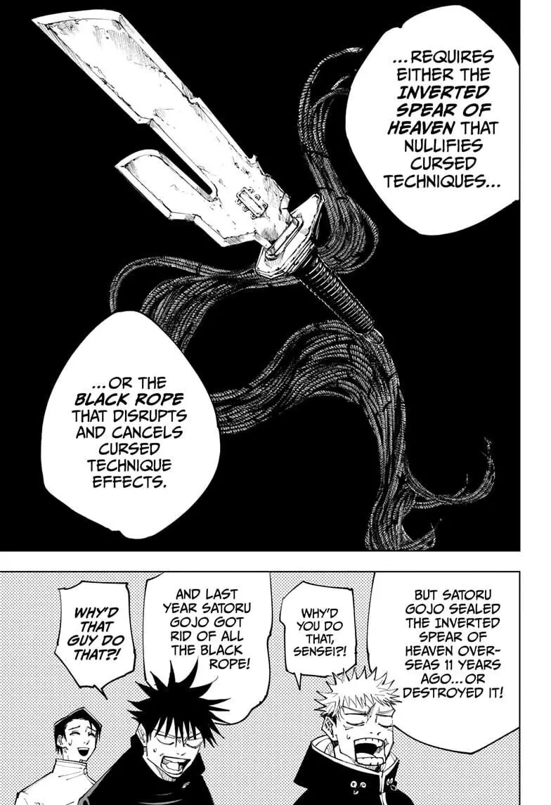 Jujutsu Kaisen, chapter 145, image 17