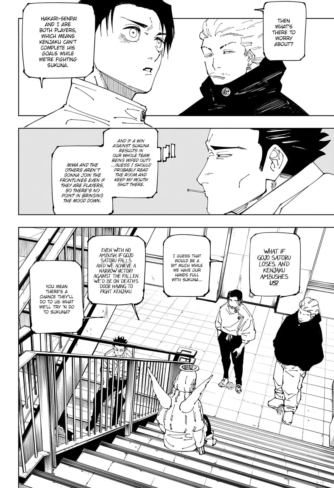 Jujutsu Kaisen, chapter 240, image 5