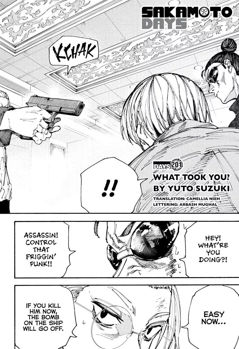 Sakamoto Days, chapter 201, image 2