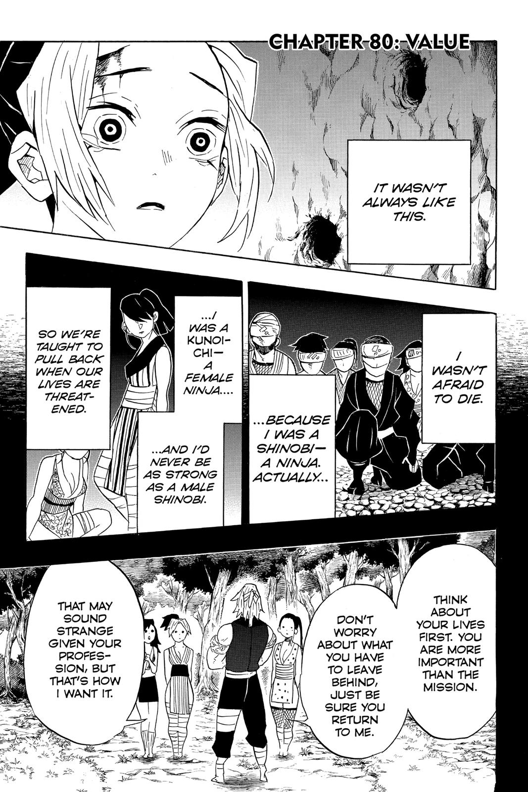 Demon Slayer: Kimetsu no Yaiba, chapter 80, image 7