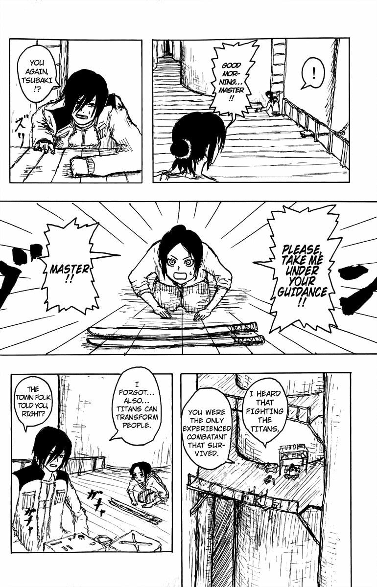 Attack on Titan, chapter 0, page 11