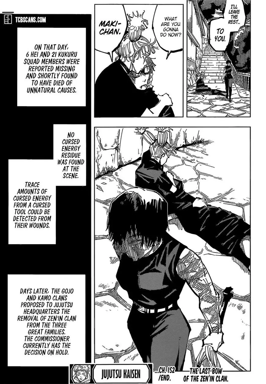 Jujutsu Kaisen, chapter 152, image 10