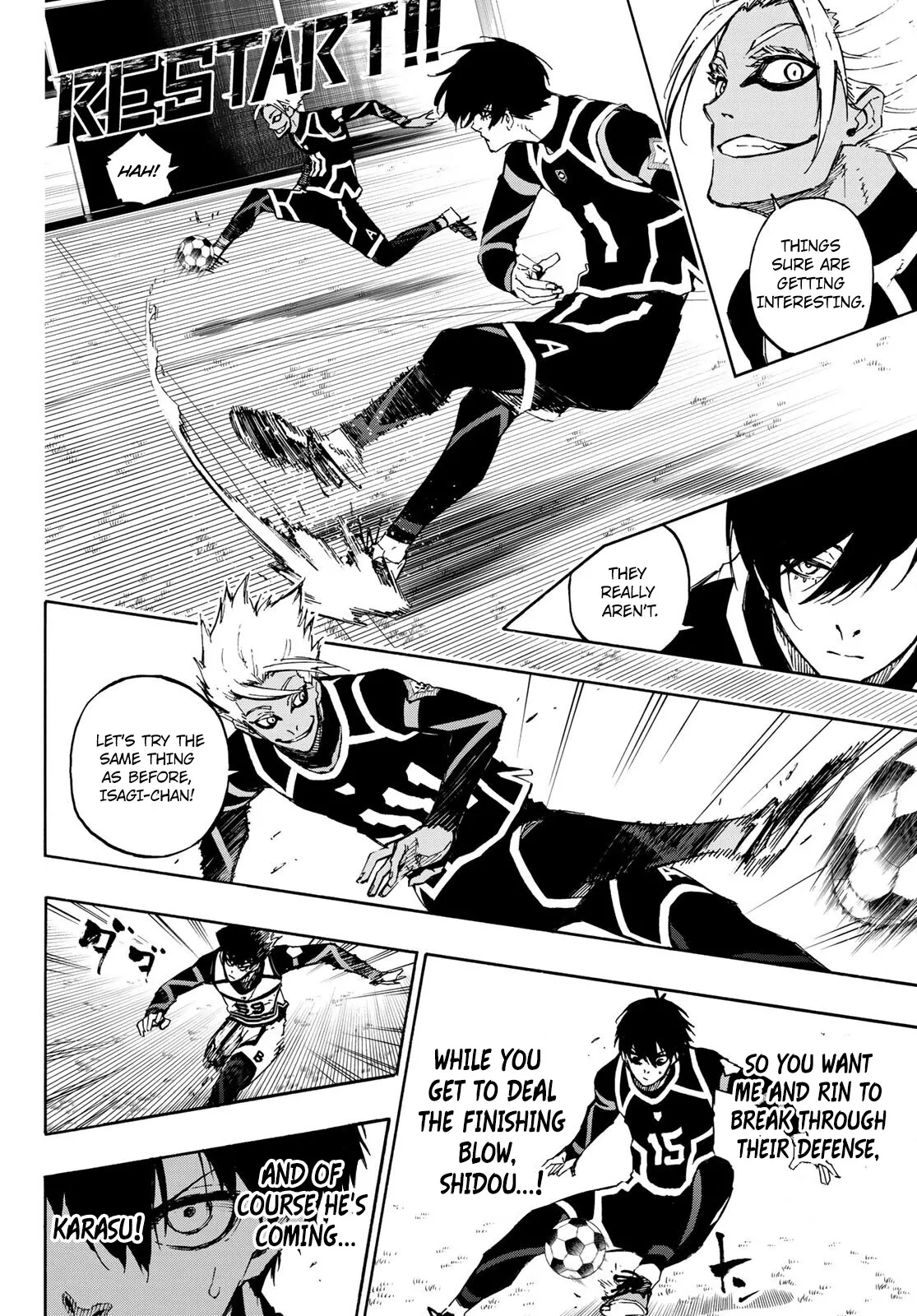Blue Lock, chapter 99, image 4