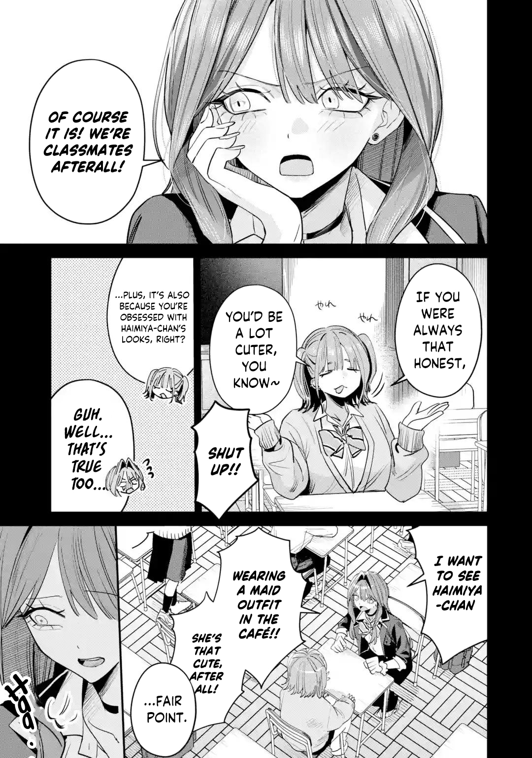 Haimiya-senpai wa Kowakute Kawaii, chapter 33, image 4