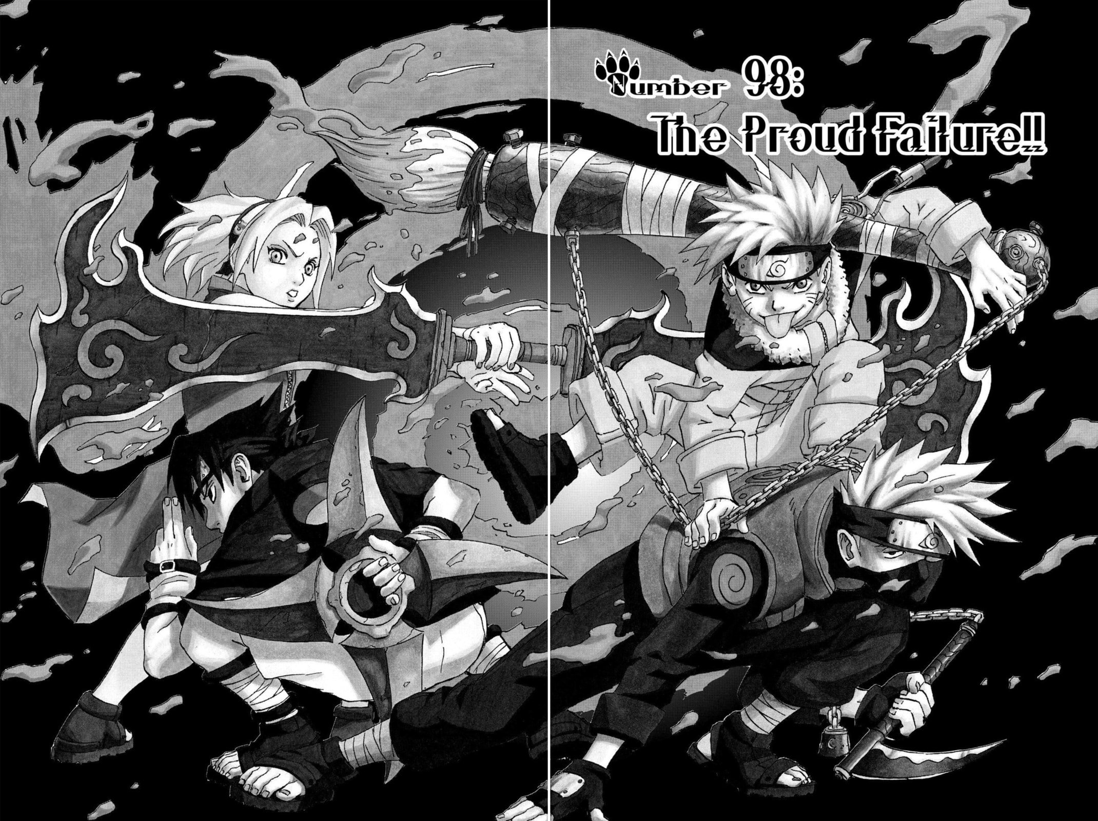 Naruto, chapter 98, page 2