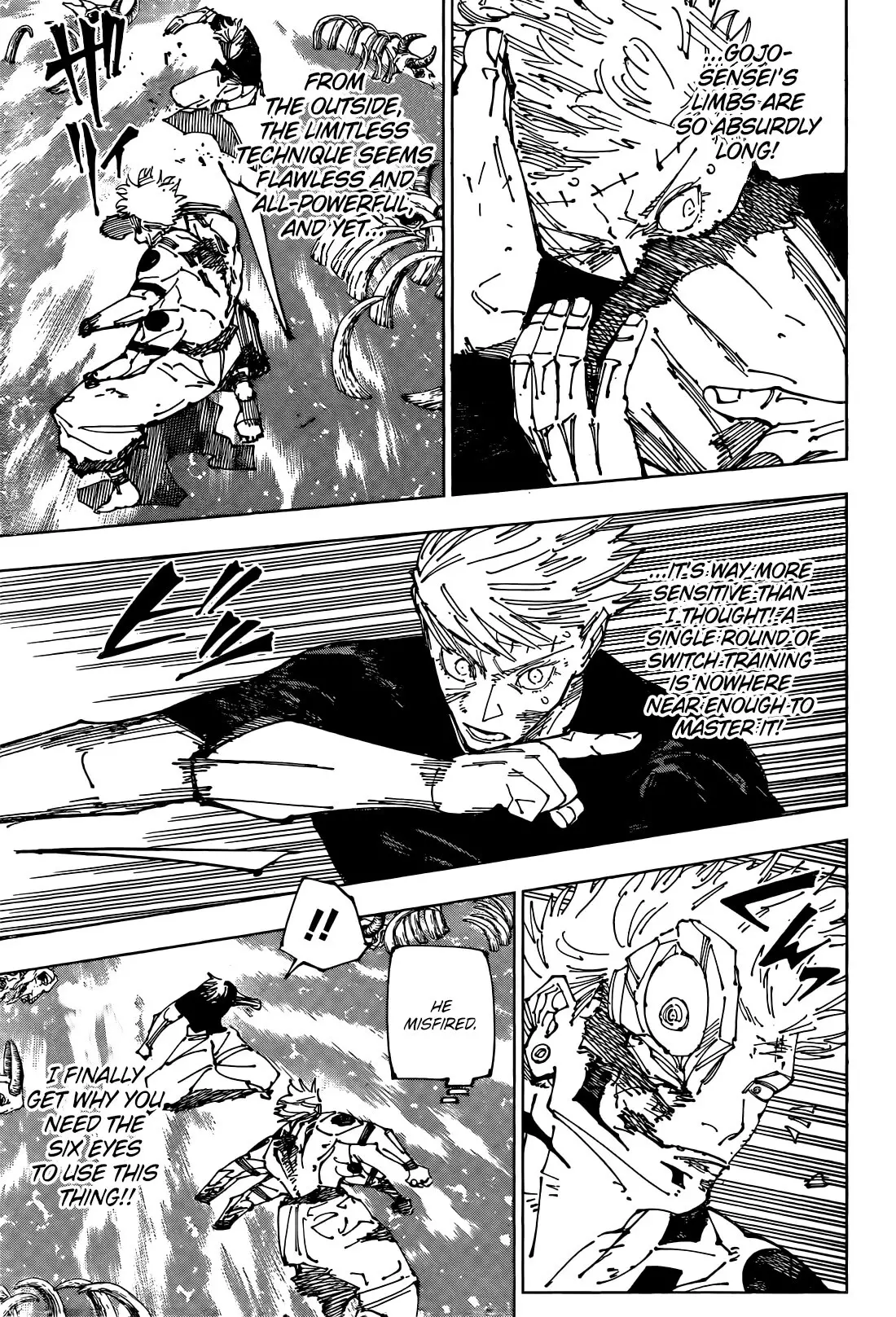 Jujutsu Kaisen, chapter 262.5, image 6
