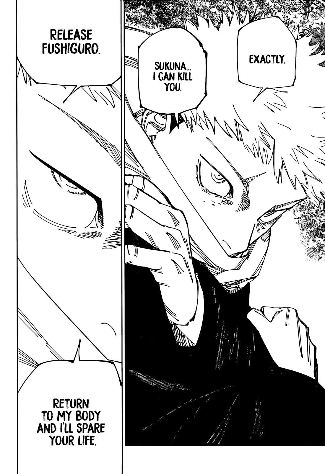 Jujutsu Kaisen, chapter 265, image 19