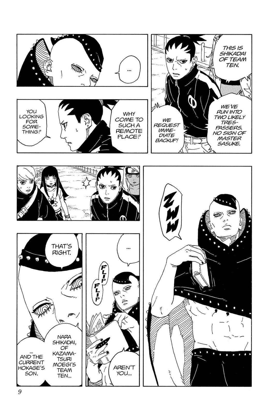 Boruto: Two Blue Vortex, chapter 9, image 9
