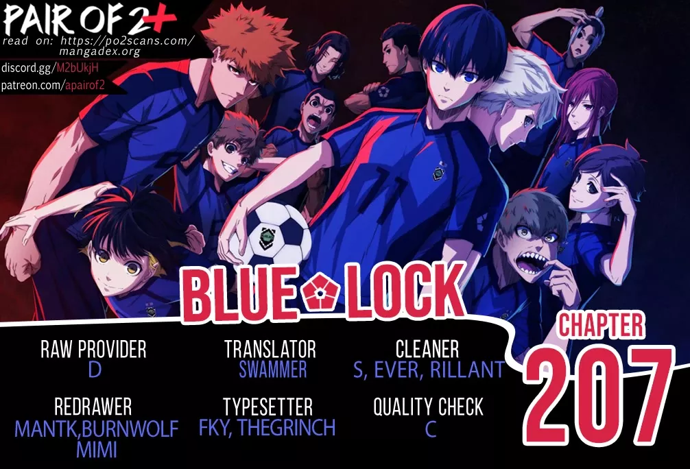 Blue Lock, chapter 207, image 2