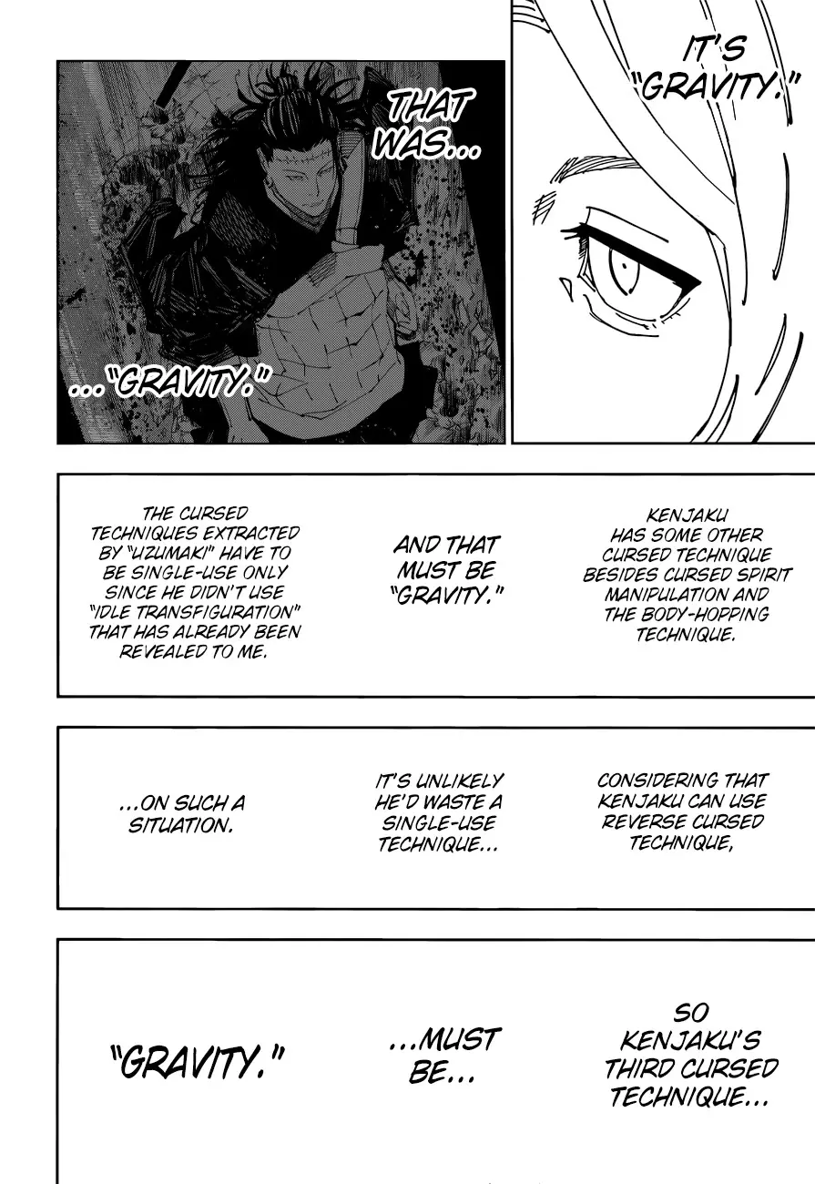 Jujutsu Kaisen, chapter 205, image 13
