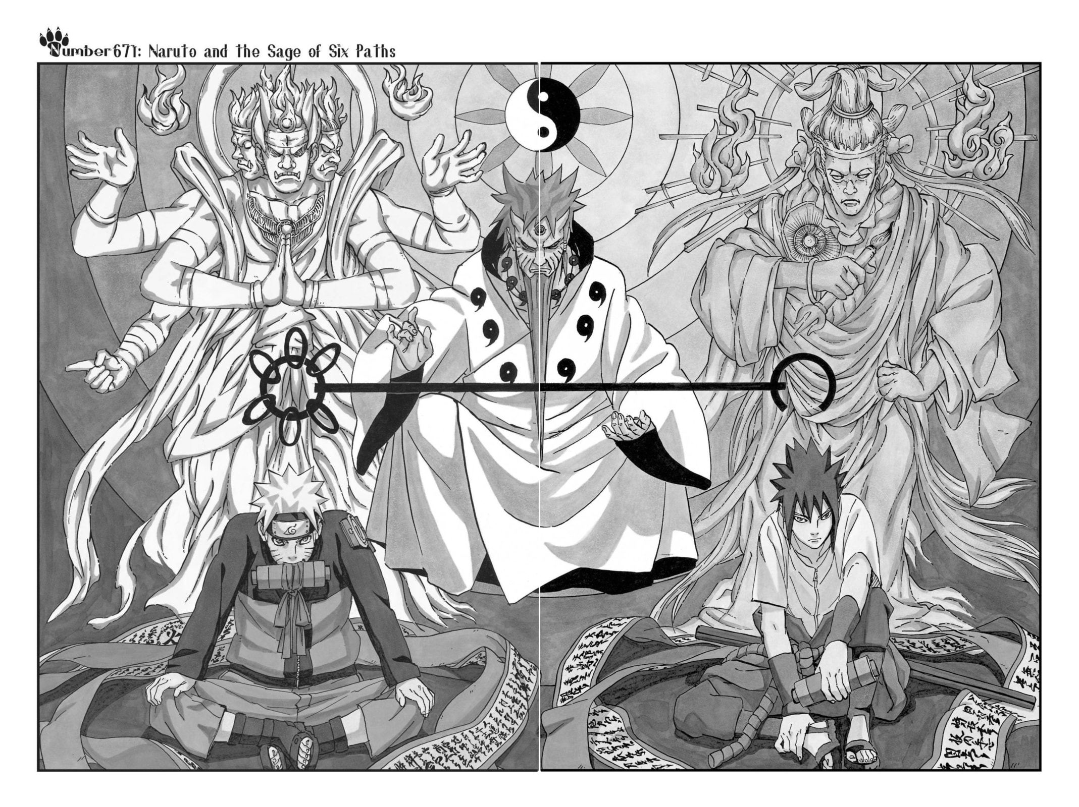 Naruto, chapter 671, image 2