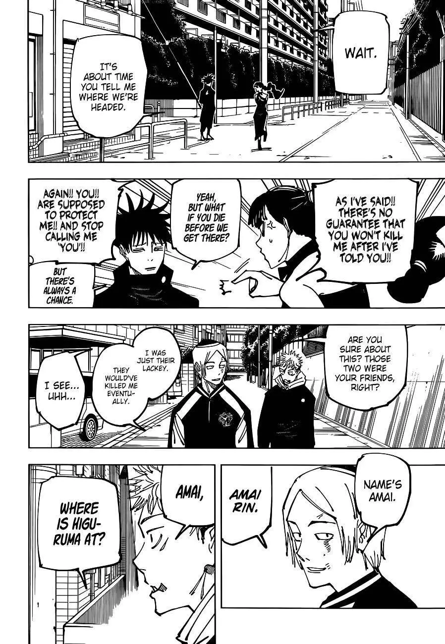 Jujutsu Kaisen, chapter 162, image 17