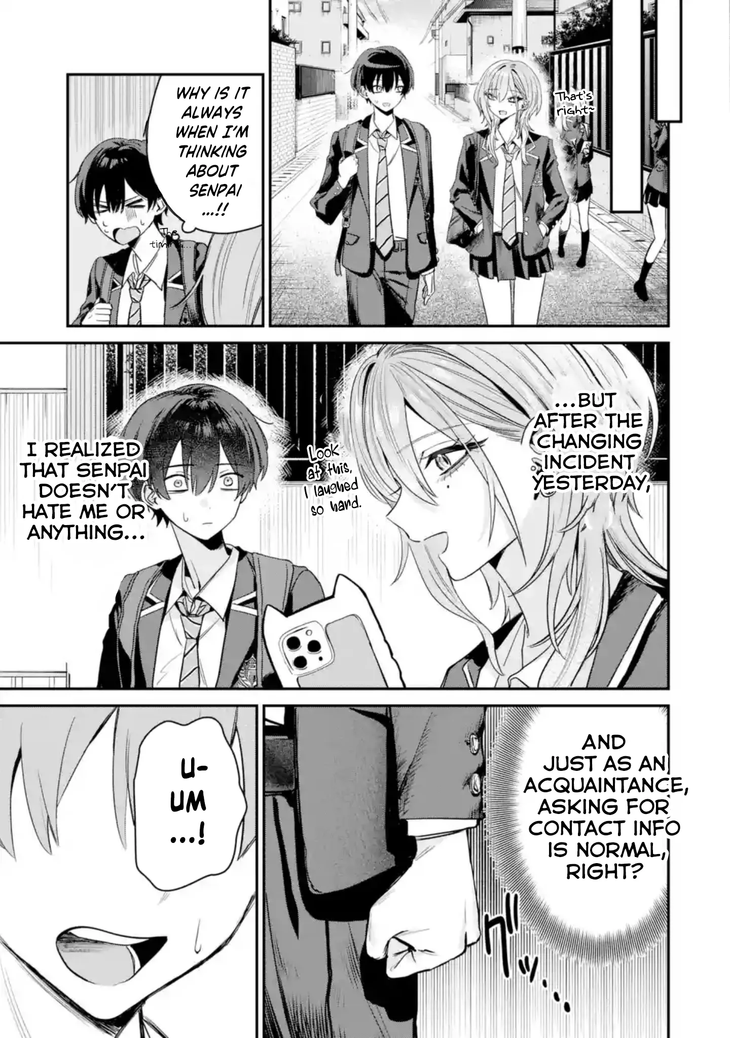 Haimiya-senpai wa Kowakute Kawaii, chapter 7, image 6