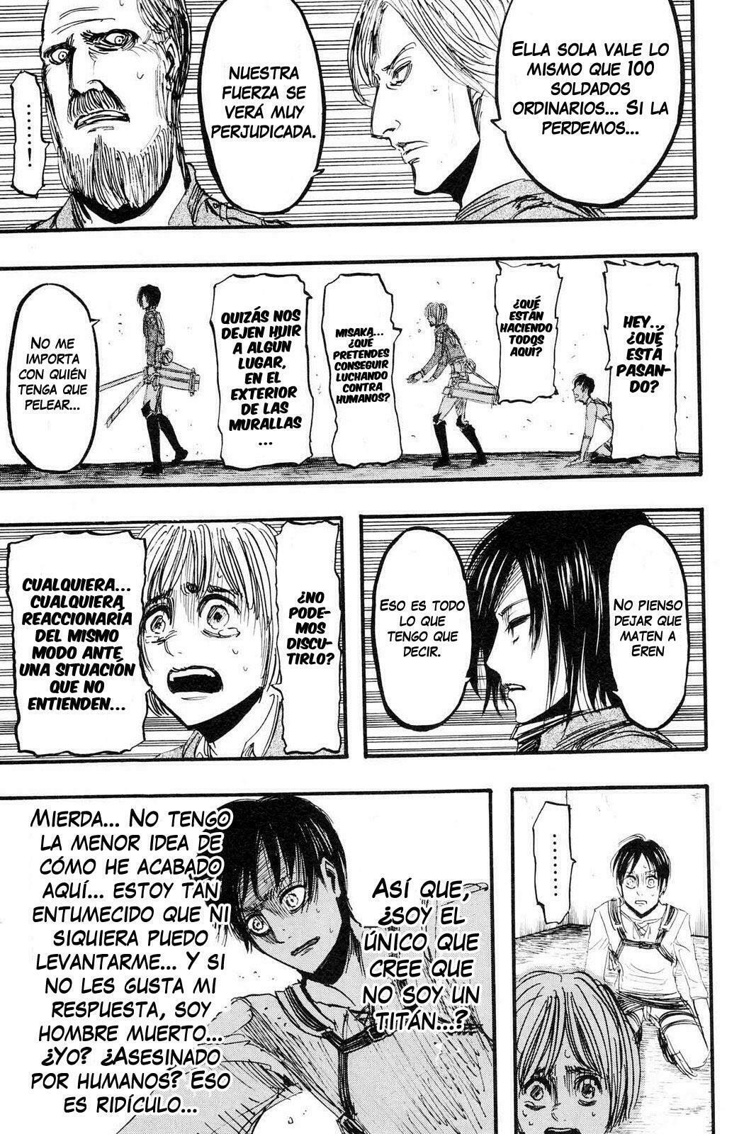 Attack on Titan, chapter 10, page 28