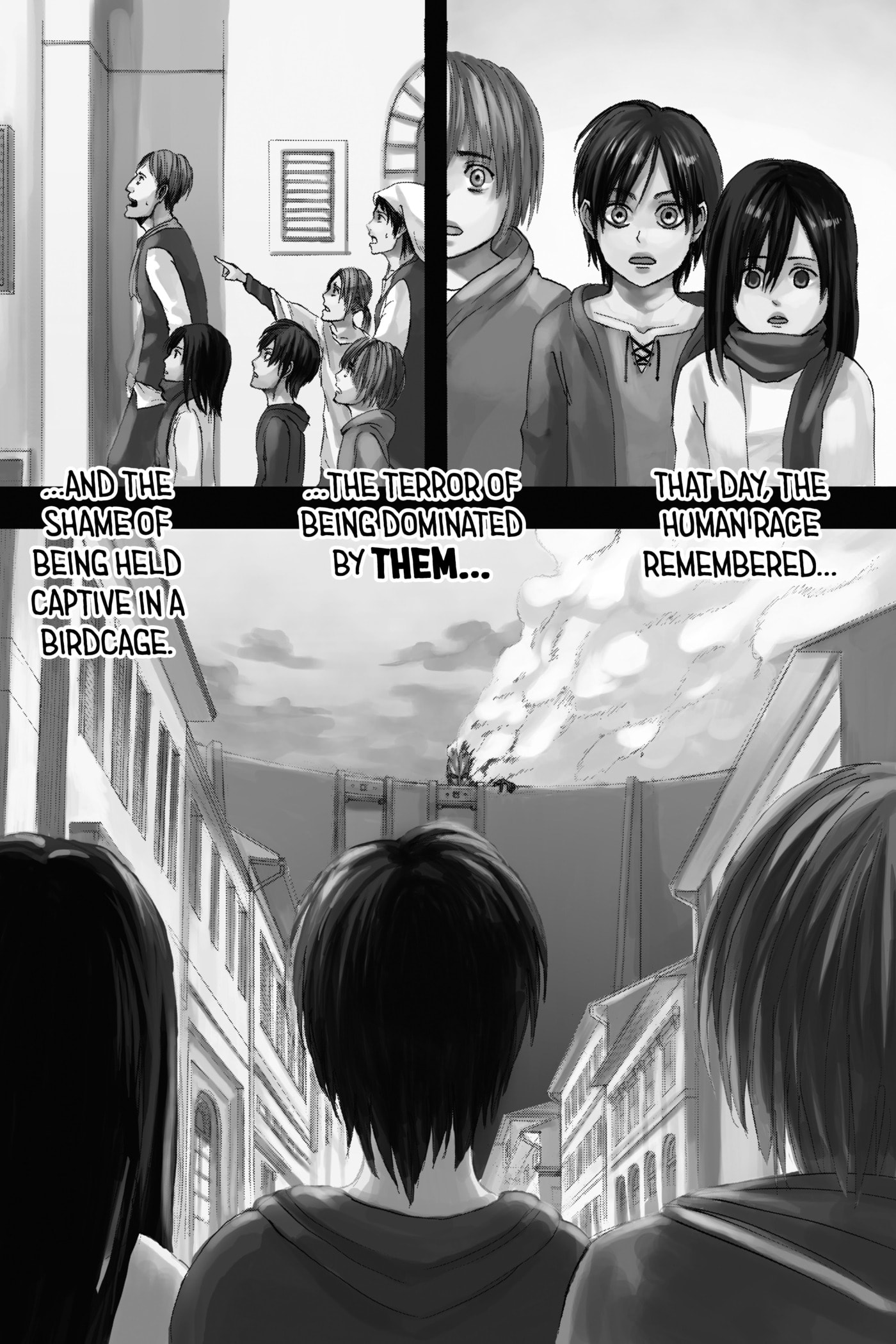 Attack on Titan, chapter 1, page 2