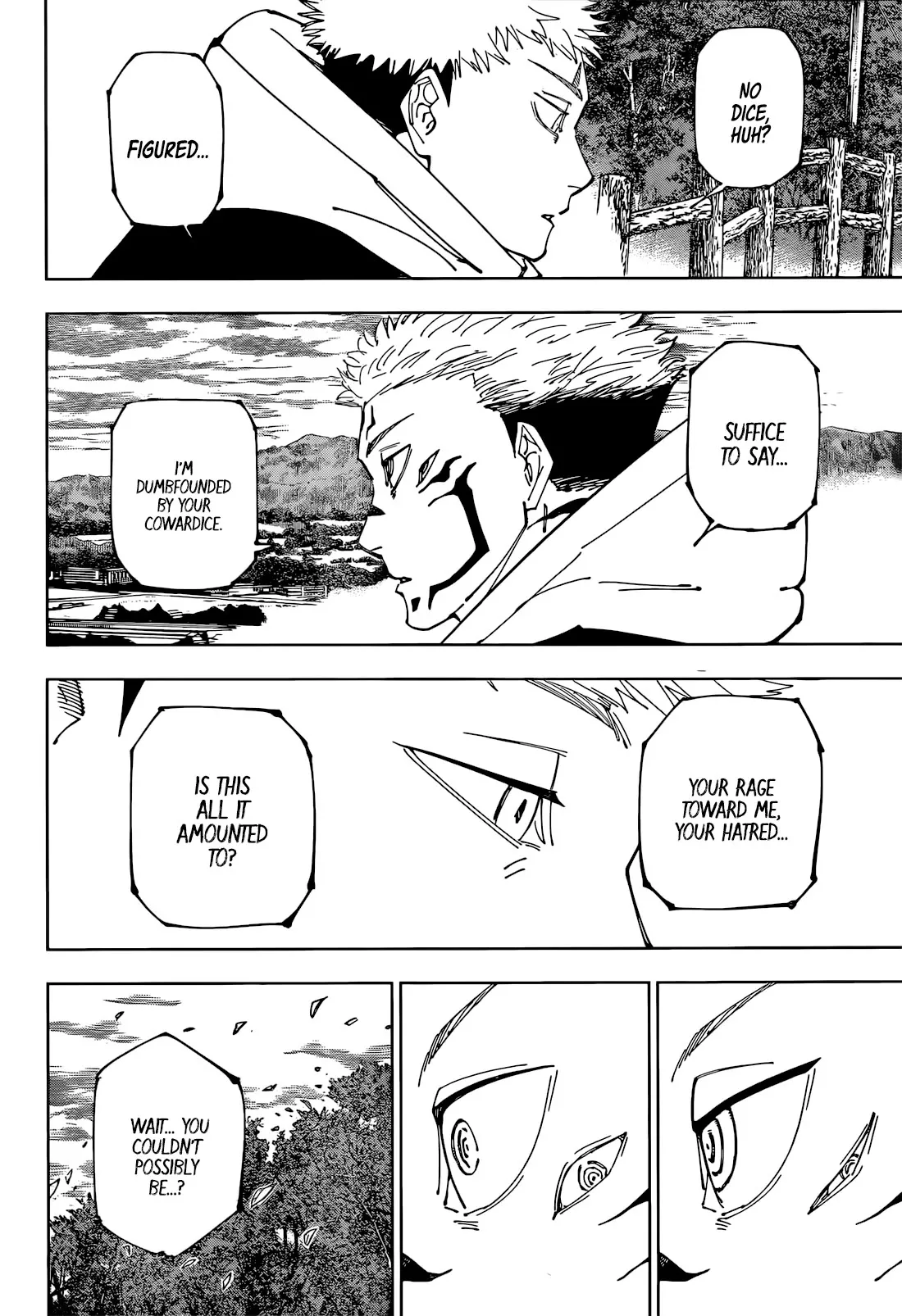 Jujutsu Kaisen, chapter 265, image 17