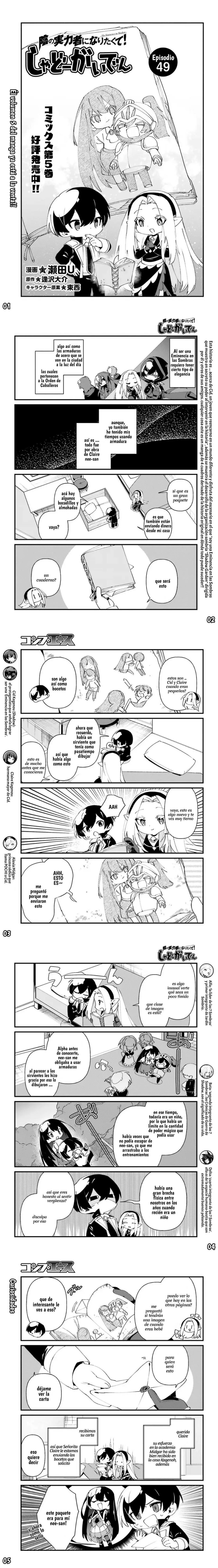 Kage no Jitsuryokusha ni Naritakute! Shadow Gaiden, chapter 49, image 2