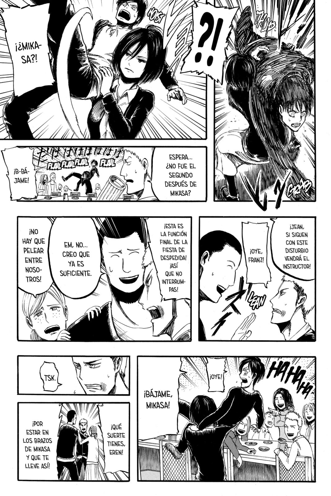 Attack on Titan, chapter 3, page 16