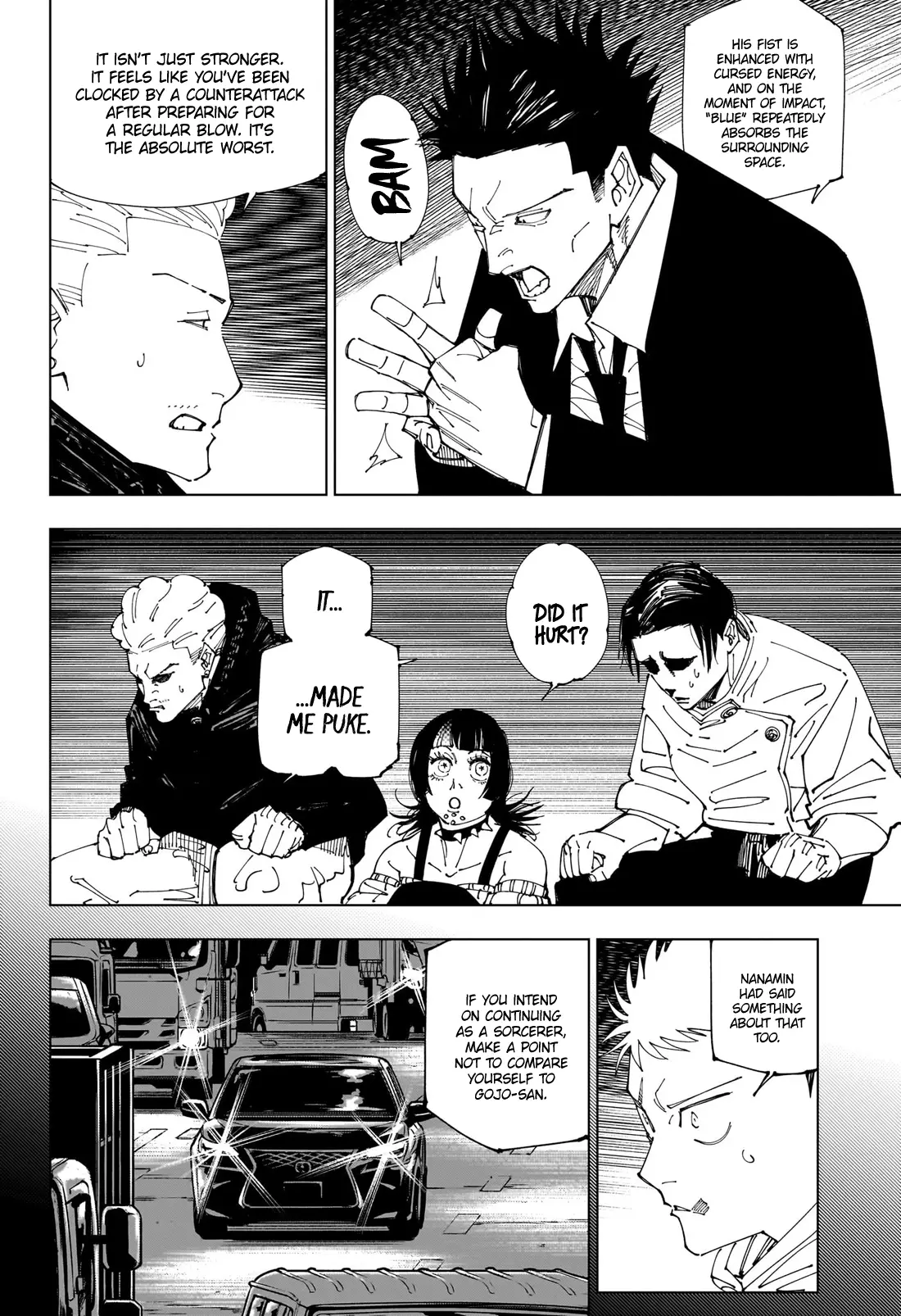 Jujutsu Kaisen, chapter 231, image 3