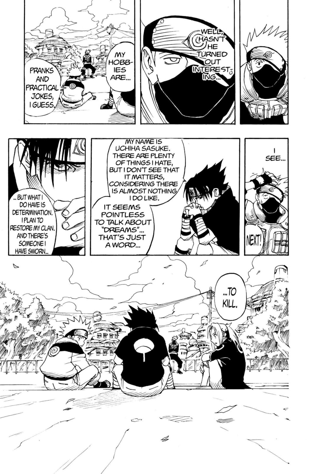 Naruto, chapter 4, page 7