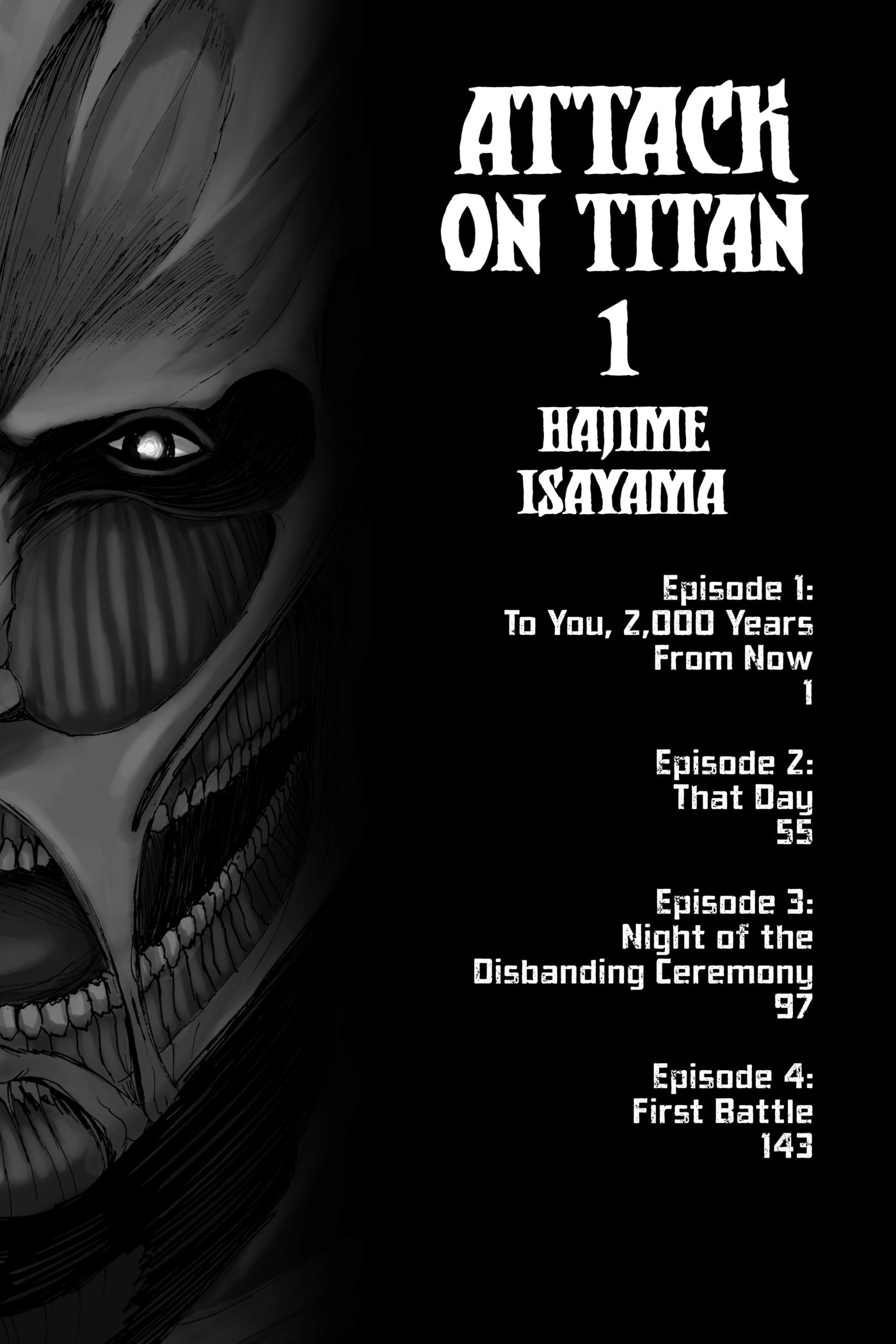 Attack on Titan, chapter 1, page 4