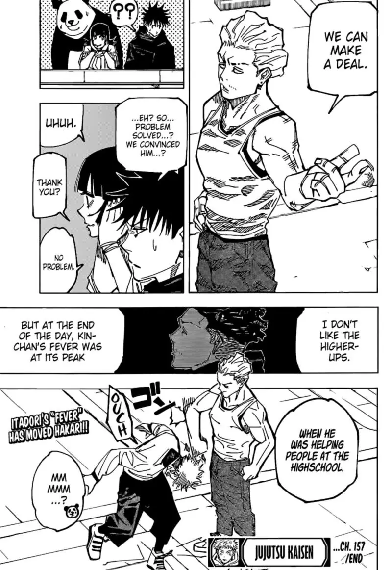 Jujutsu Kaisen, chapter 157, image 18