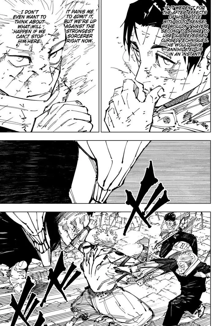 Jujutsu Kaisen, chapter 250, image 16