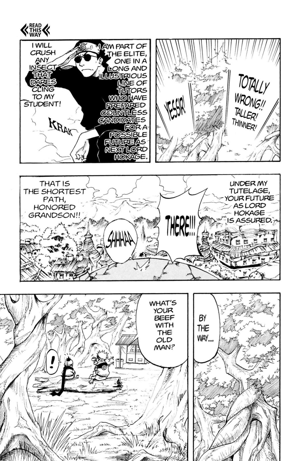 Naruto, chapter 2, page 9