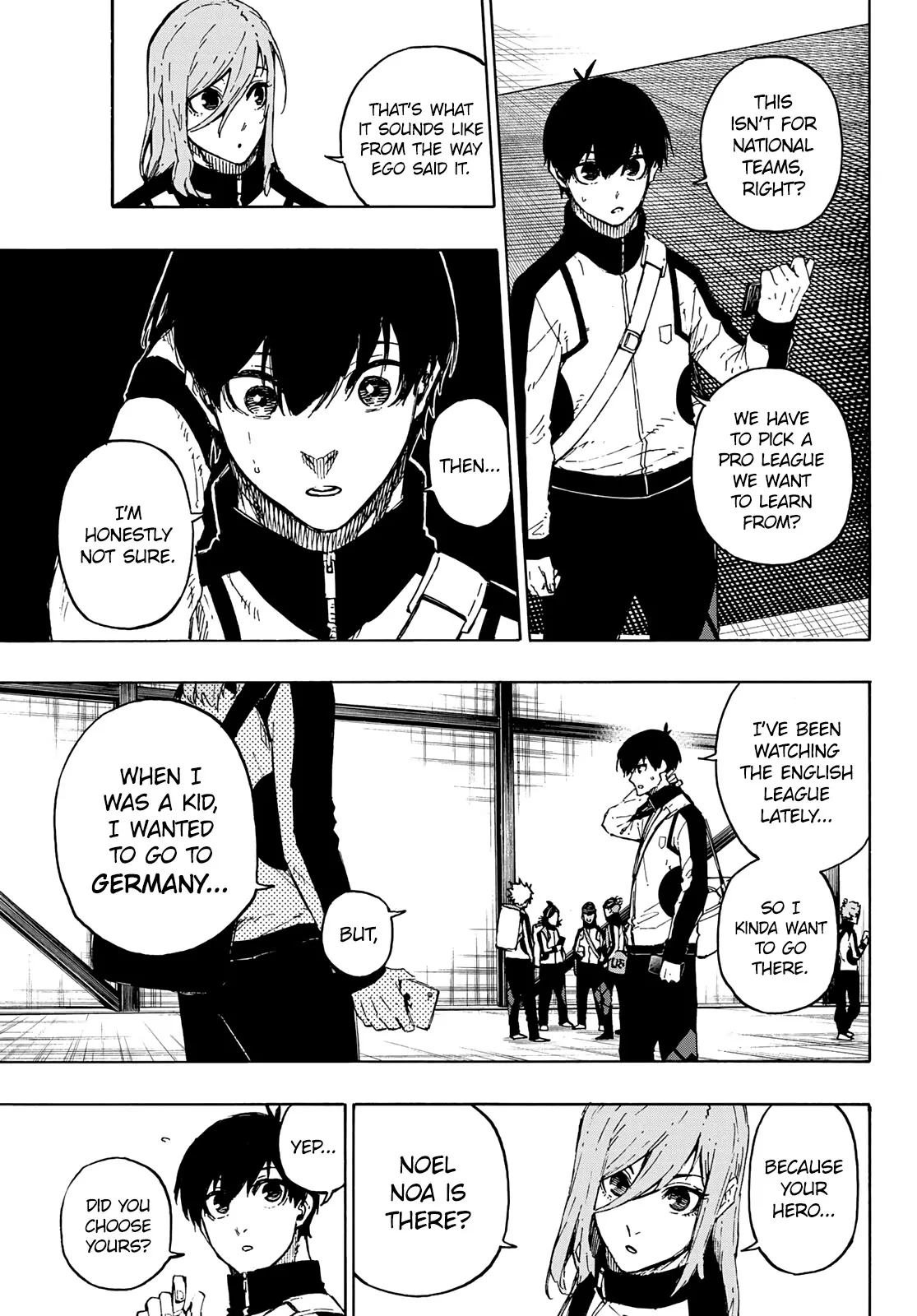 Blue Lock, chapter 154, image 4