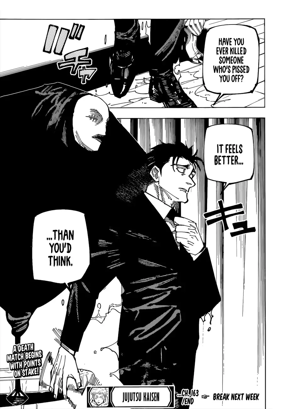 Jujutsu Kaisen, chapter 163, image 19