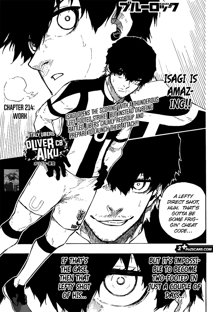 Blue Lock, chapter 214, image 3