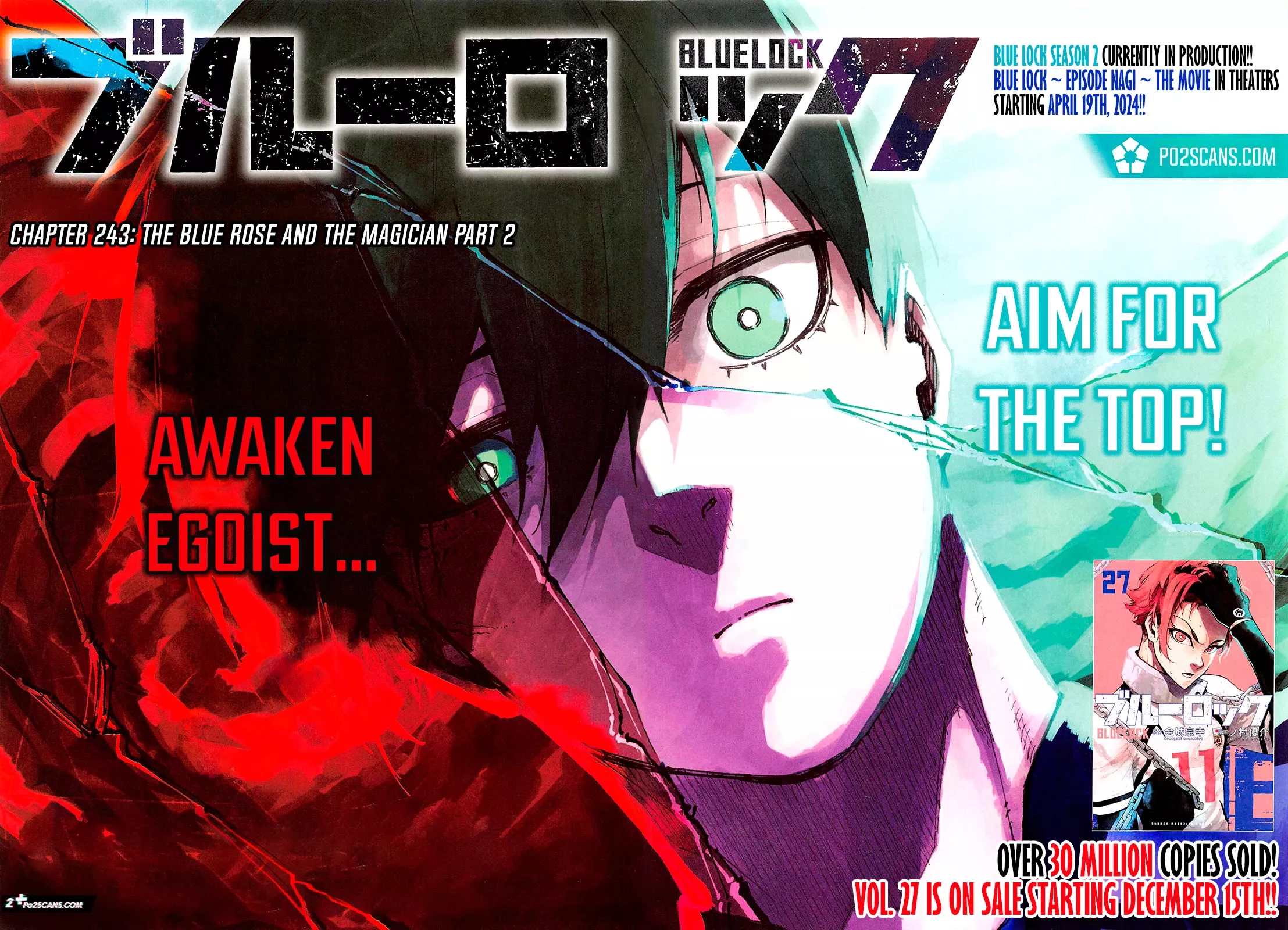 Blue Lock, chapter 243, image 2