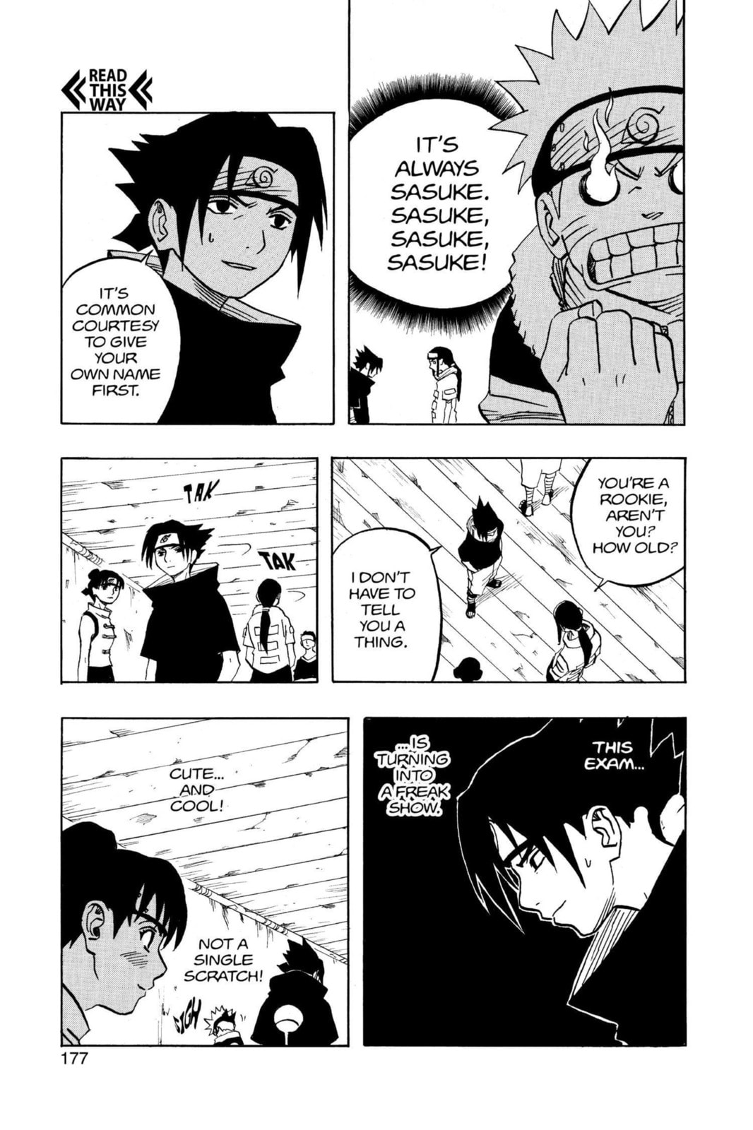 Naruto, chapter 36, page 17