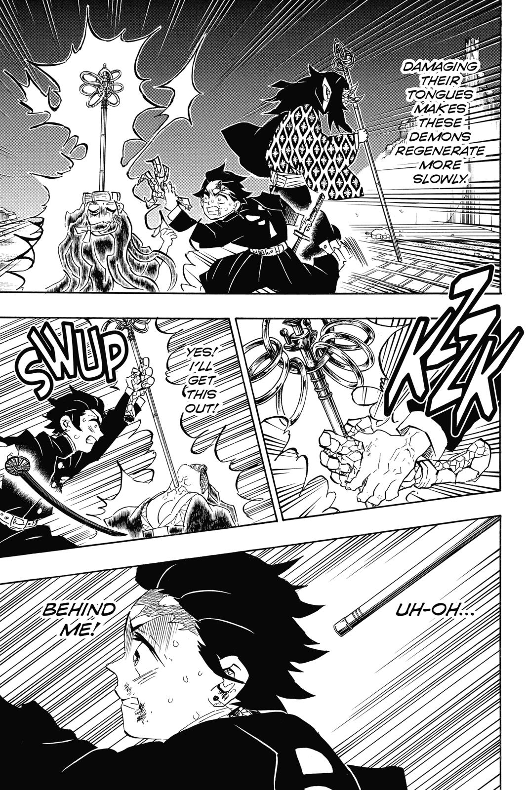 Demon Slayer: Kimetsu no Yaiba, chapter 110, image 9