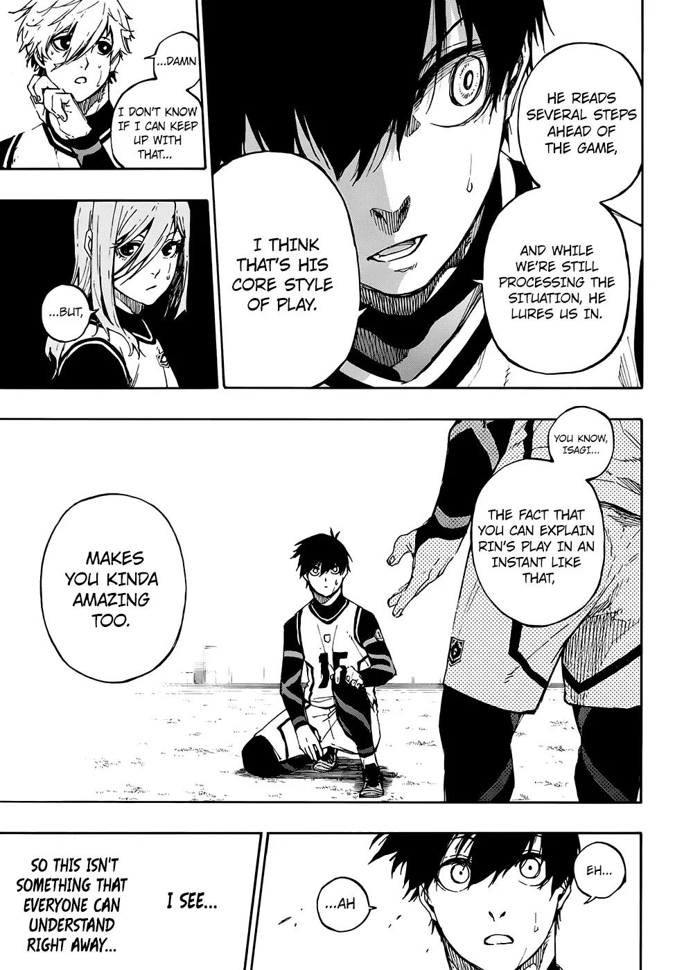 Blue Lock, chapter 75, image 3