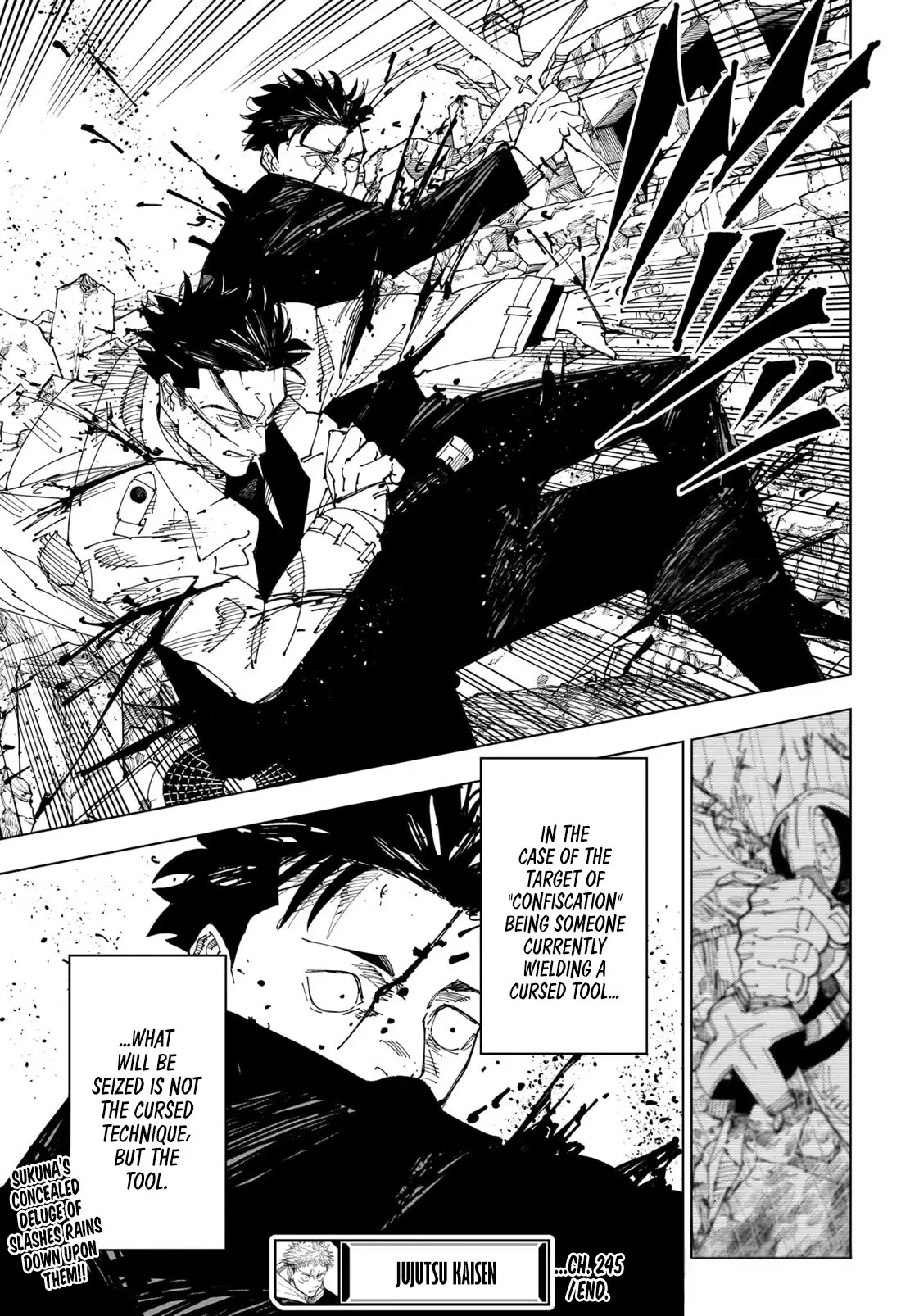 Jujutsu Kaisen, chapter 245, image 20