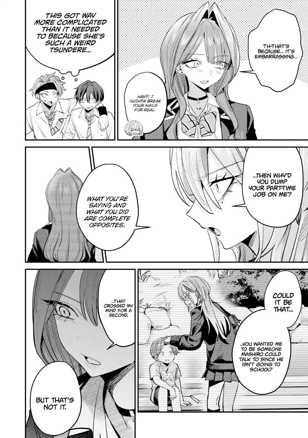 Haimiya-senpai wa Kowakute Kawaii, chapter 32, image 18