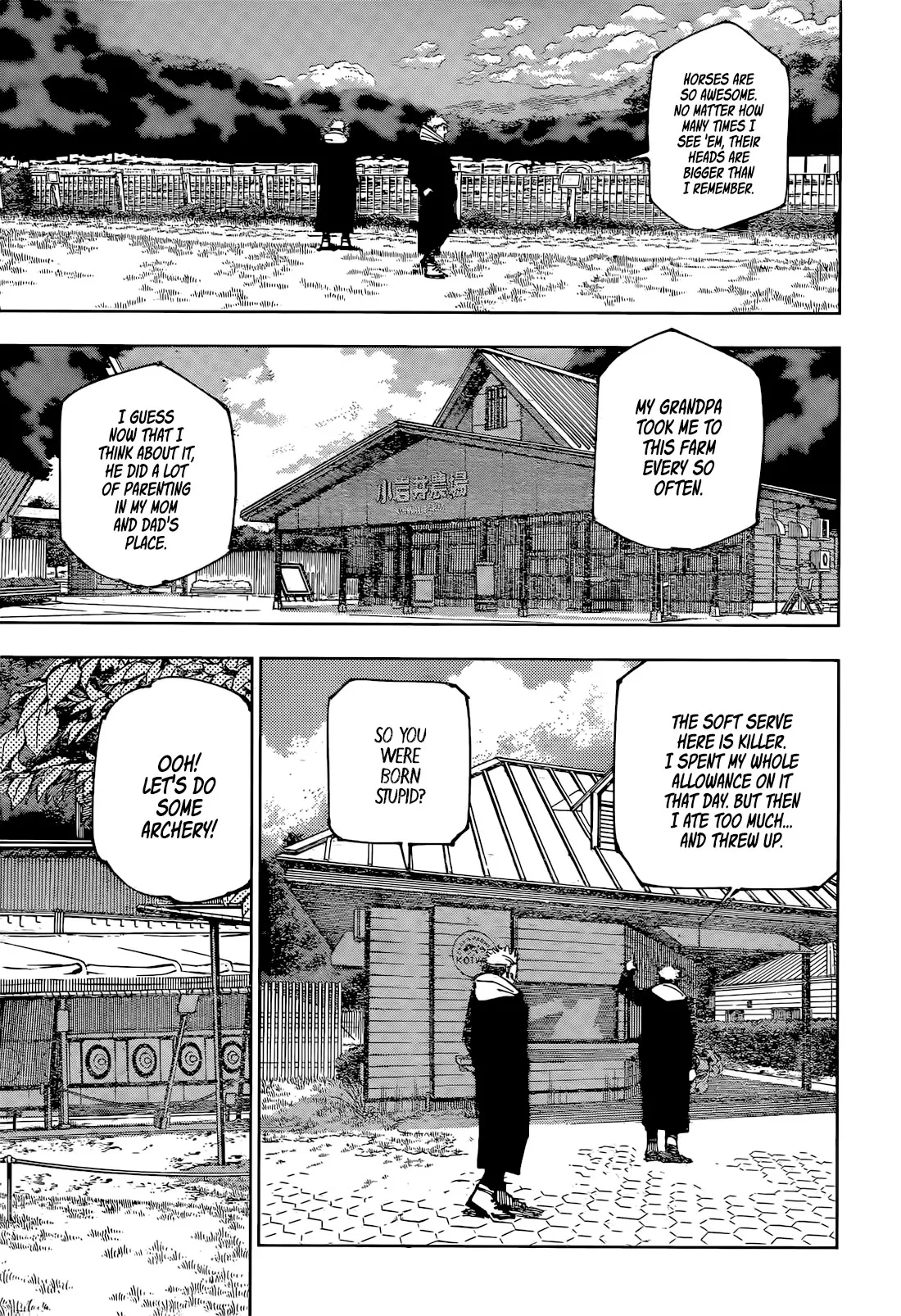 Jujutsu Kaisen, chapter 265, image 8